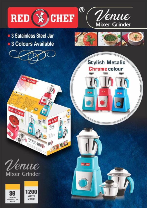 Red Chef Mixer 1200wats